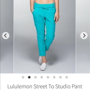 Lululemon Street to Studio Crop Pant